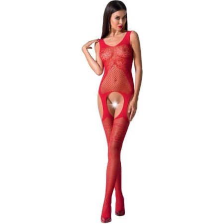Bodystocking BS061  Rojo por sólo 9,98 €