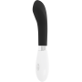 Vibrador Curvo Glossy John Negro 10 Modos | universosexshop.com