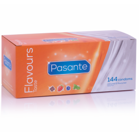 PASANTE PRESERVATIVOS SABORES 144 UNIDADES por sólo 22,32 €