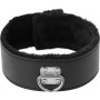 Collar BDSM Darkness Titanium | Neopreno y Cadena Negra