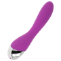 Vibrador Curvo OHMAMA Lila 36 Funciones (20.5 cm) | Recargable USB