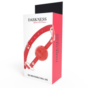 DARKNESS MORDAZA TRANSPIRABLE ROJO por sólo 11,96 €