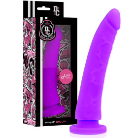 DELTA CLUB - TOYS DILDO LILA SILICONA MEDICA 17 CM -O- 3 CM sólo 24.95€