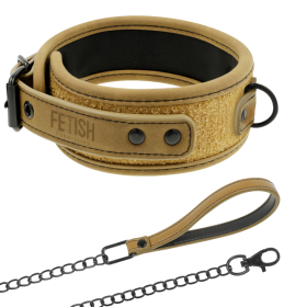 FETISH SUBMISSIVE ORIGEN COLLAR CON CADENA por sólo 22,36 €