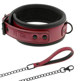FETISH SUBMISSIVE DARK ROOM COLLAR CON CADENA por sólo 22,36 €