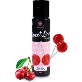 SECRETPLAY CEREZA LOLLIPOP GEL SWEET LOVE 60 ML por sólo 9,56 €