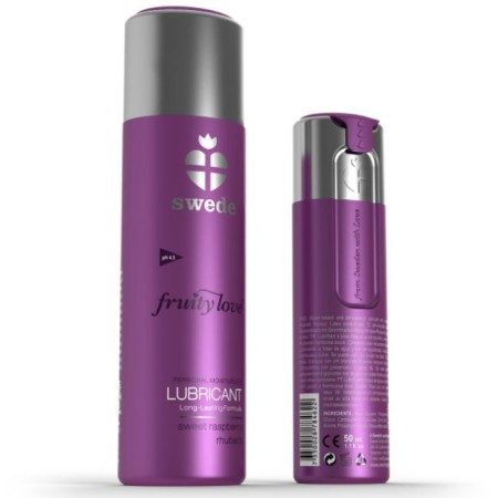 SWEDE FRUITY LOVE LUBRICANTE FRAMBUESAS Y ACELGA ROJA 50 ML por sólo 6,36 €