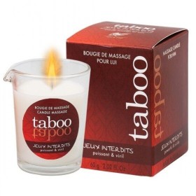 TABOO VELA DE MASAJE PARA ÉL JEUX INTERDITS AROMA LIQUEN SALVAJE por sólo 11,96 €