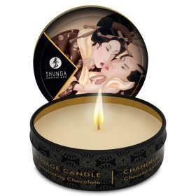 SHUNGA MINI CARESS BY CANDELIGHT VELA MASAJE CHOCOLATE 30ML por sólo 6,36 €