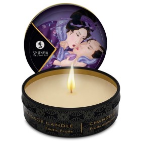 SHUNGA MINI CARESS BY CANDELIGHT VELA MASAJE FRUTAS EXOTICAS 30ML por sólo 6,36 €