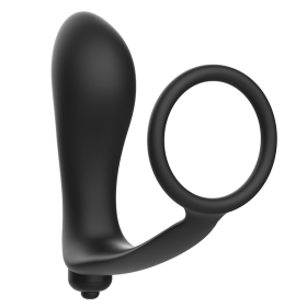 PLUG ANAL VIBRADOR CON ANILLO PENE por sólo 23,96 €