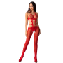 PASSION WOMAN BS084 BODYSTOCKING ROJO TALLA UNICA por sólo 9,89 €