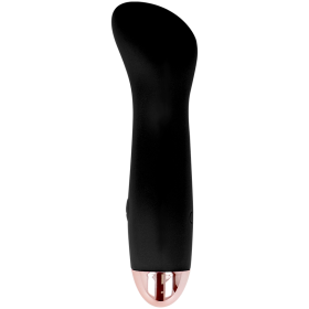 DOLCE VITA VIBRADOR RECARGABLE ONE NEGRO 10 VELOCIDADES por sólo 19,96 €