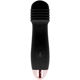 DOLCE VITA VIBRADOR RECARGABLE TRES NEGRO 10 VELOCIDADES por sólo 19,96 €