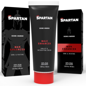SPARTAN COUPLE GEL ERECCION-ORGASMO-DURACION 100% VEGANO por sólo 12,72 €