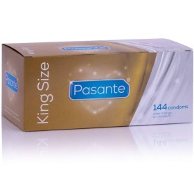 PASANTE PRESERVATIVOS KING MÁS LARGOS Y ANCHOS CAJA 144 UNIDADES por sólo 23,92 €