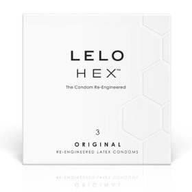 LELO HEX PRESERVATIVO CAJA 3 UDS por sólo 7,96 €