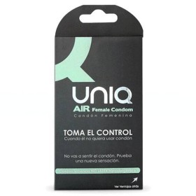 UNIQ AIR CONDOM PRESERVATIVO FEMENINO 3 UNIDADES por sólo 14,00 €
