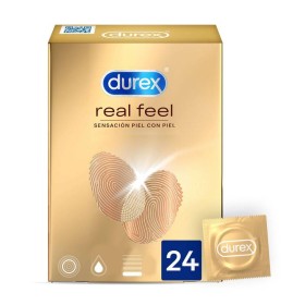 DUREX REAL FEEL 24 UDS por sólo 18,79 €