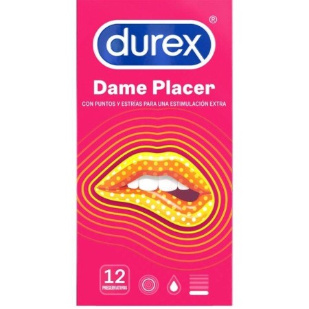 DUREX DAME PLACER 12 UDS por sólo 8,76 €