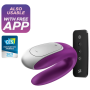 SATISFYER DOUBLE FUN PARTNER VIBRATOR - LILA por sólo 47,96 €