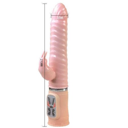 Vibrador Rabbit HEAT FIRE con Función Calor | 10 Ritmos Doble Motor