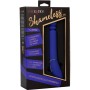 CALEX SHAMELESS SLIM THUMPER Masajeador con Empuje Azul