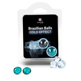 SECRETPLAY BRAZILIAN BALLS EFECTO FRIO 2 UNIDADES por sólo 6,36 €
