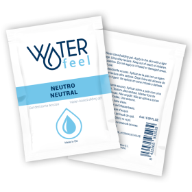 WATERFEEL GEL DESLIZANTE BASE AGUA - NEUTRO 6 ML por sólo 0,96 €