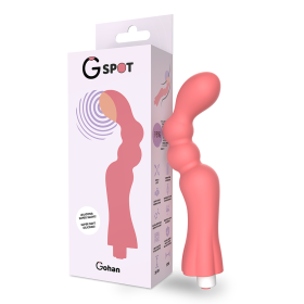 G-SPOT GOHAN VIBRADOR PUNTO G LIGHT RED por sólo 27,96 €