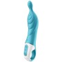 SATISFYER A-MAZING 2 Vibrador Doble Curva Punto A y G Turquesa