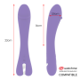 MR BOSS ENZO Vibrador Punto G Control Remoto WATCHME Compatible Lila