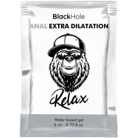 BLACK HOLE GEL BASE AGUA DILATACION ANAL 6 ml MONODOSIS por sólo 0,52 €