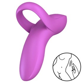 SATISFYER BOLD LOVER DEDAL VIBRADOR - ROSApor sólo42.95€