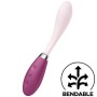 SATISFYER G-SPOT FLEX 3 Vibrador Flexible Potente 2 Motores Rojo