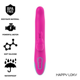 HAPPY LOKY PLUTO RABBIT VIBRATOR & ROTATORpor sólo69.95€