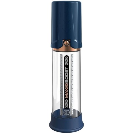 Bomba de Erección Max Boost Azul Pump Worx | Universo Sexshop
