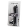 GET REAL - DILDO 28 CM CON TESTICULOS NEGRO sólo 39.99€