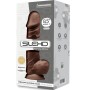 SILEXD - MODELO 1 PENE REALISTICO SILICONA PREMIUM SILEXPAN MARRON 21.5 CM sólo 42.99€
