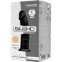 SILEXD - MODELO 2 PENE REALISTICO SILICONA PREMIUM SILEXPAN NEGRO 15 CM sólo 19.99€