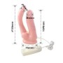 BAILE - PENE REALISTICO DOBLE PENETRACION sólo 23.95€