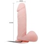 BAILE - OLIVER DILDO REALISTICO CON VIBRACION sólo 26.95€