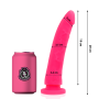 DELTA CLUB - TOYS DILDO ROSA SILICONA MEDICA 20 CM -O- 4 CM sólo 29.95€