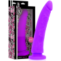 DELTA CLUB - TOYS DILDO LILA SILICONA MEDICA 23 CM -O- 4.5 CM sólo 34.95€