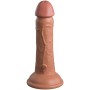 KING COCK - ELITE DILDO REALISTICO SILICONA 15.2 CM CARAMELO sólo 59.99€