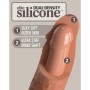 KING COCK - ELITE DILDO REALISTICO SILICONA 15.2 CM CARAMELO sólo 59.99€