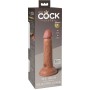 KING COCK - ELITE DILDO REALISTICO SILICONA 15.2 CM CARAMELO sólo 59.99€