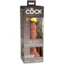 KING COCK - ELITE DILDO REALISTICO SILICONA 15.2 CM CARAMELO sólo 59.99€