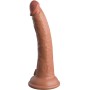 KING COCK - ELITE DILDO REALISTICO SILICONA 17.8 CM CARAMELO sólo 79.99€