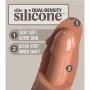 KING COCK - ELITE DILDO REALISTICO SILICONA 17.8 CM CARAMELO sólo 79.99€
